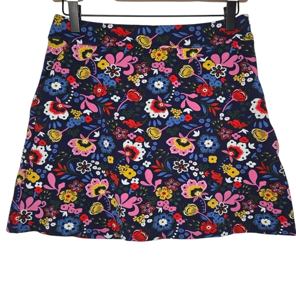 Boden Dresses & Skirts - Boden Womens Vibrant Boho Colorful Floral Pattern A Line Twee Mini Skirt Size 6